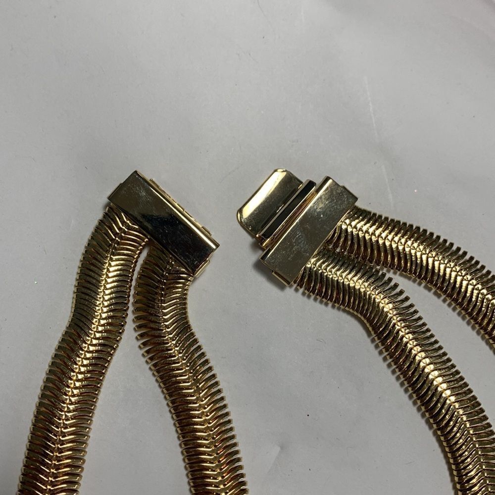 1980s Big Glam Omega Necklace - Picture 6 of 6